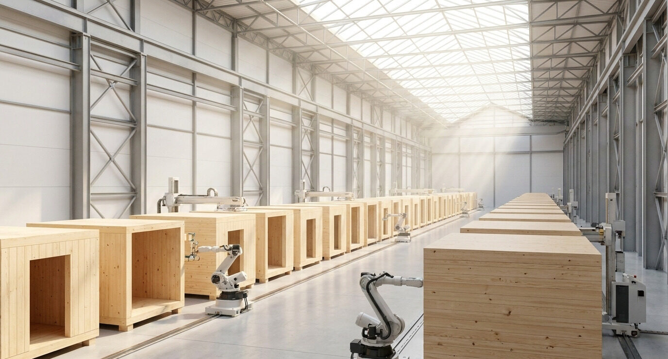 Industrialized timber line