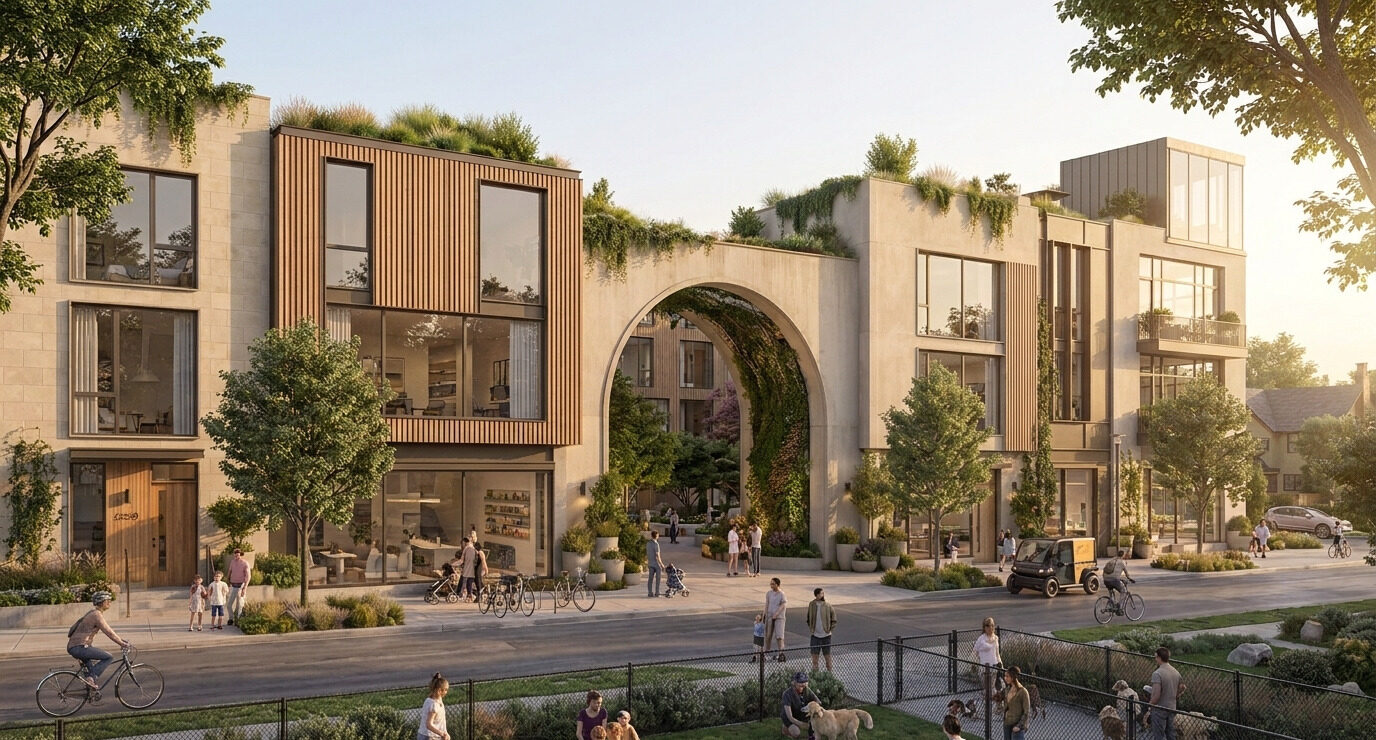 Now City Homes street render